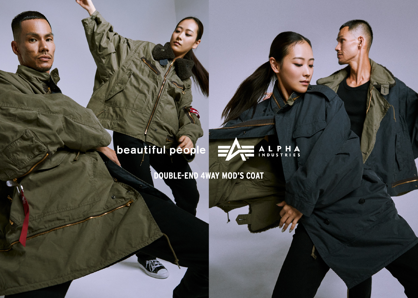 ALPHA INDUSTRIES COLLABORATION Vol.2 | beautiful people ALPHA INDUSTRIES COLLABORATION Vol.2 | beautiful people